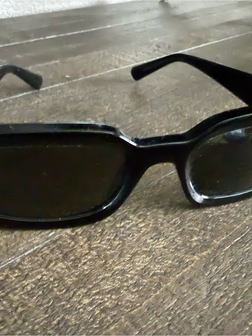Ray-Ban Black Rectangular Women's Sunglasses